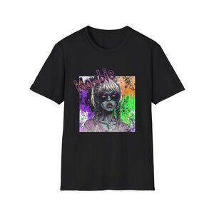 Mombie Zombie Mom Funny Halloween Graphic Unisex T-Shirt